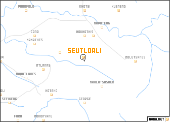 map of Seutloali