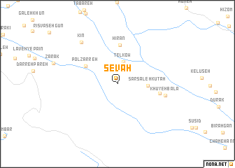 map of Sevah