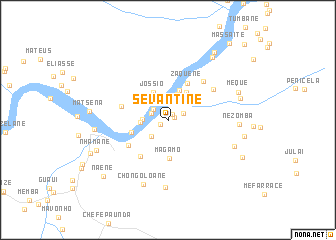 map of Sevantine