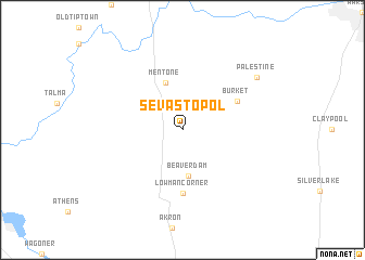 map of Sevastopol