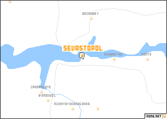 map of Sevastopol\