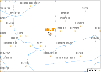 map of Sevay