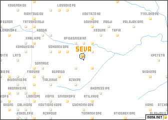 map of Séva