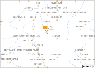 map of Seva