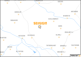 map of Sevdiğin