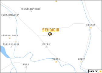 map of Sevdiğin