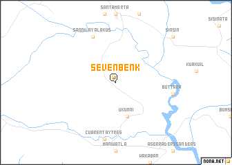 map of Seven Benk