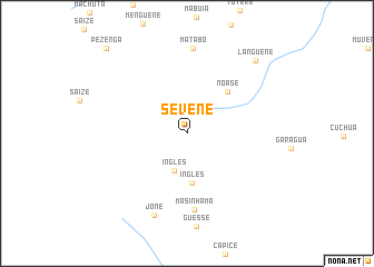 map of Sevene