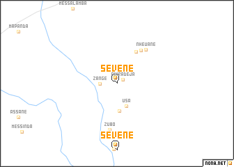 map of Sevene
