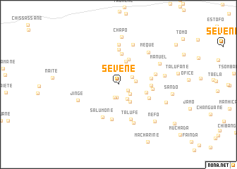 map of Sevene