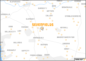 map of Seven Fields