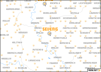 map of Sevenig