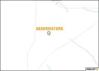 map of Seven Sisters