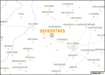 map of Seven Stars