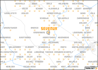 map of Sevenum