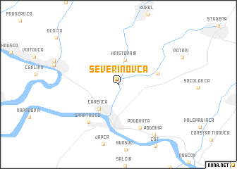 map of Severinovca