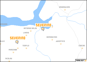 map of Severino