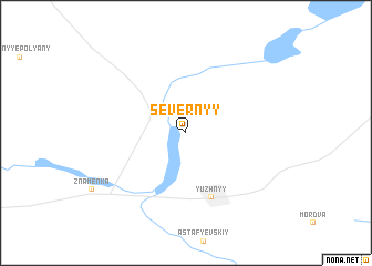 map of Severnyy