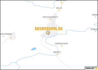map of Severoural\