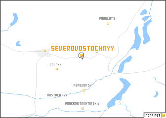 map of Severo-Vostochnyy