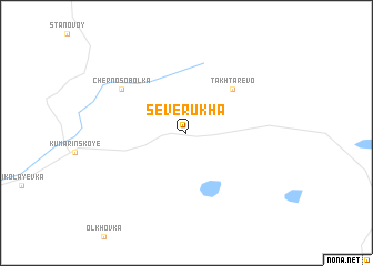 map of Severukha