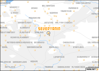 map of Severyanin