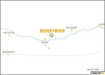 map of Severyanka