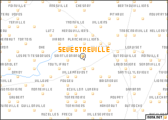 map of Sevestreville