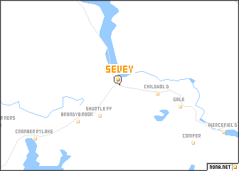 map of Sevey