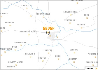 map of Sevsk