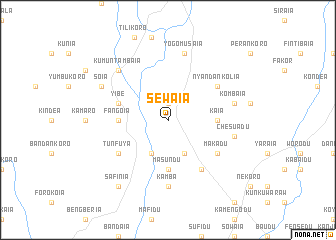 map of Sewaia