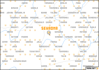 map of Sewaoma