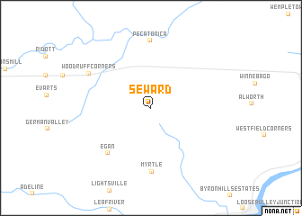 map of Seward