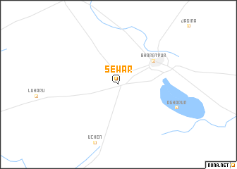 map of Sewar