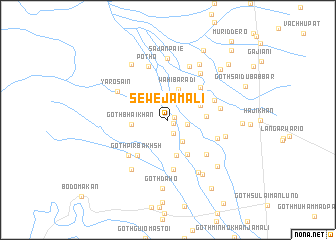 map of Sewe Jamāli