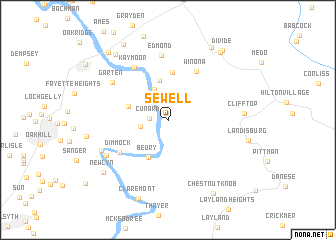 map of Sewell