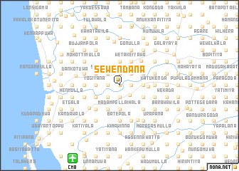 map of Sewendana