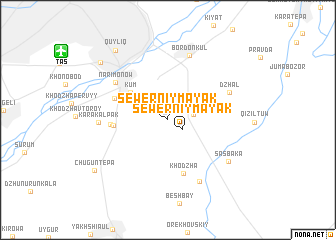 map of Sewerniy Mayak