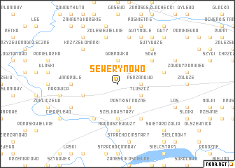 map of Sewerynowo