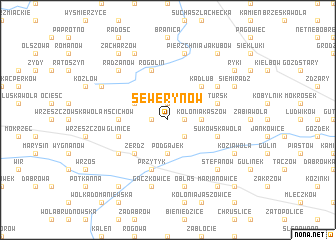 map of Sewerynów