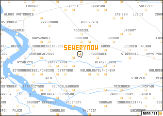 map of Sewerynów