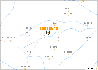 map of Seweudru