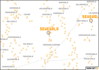 map of Sewewāla