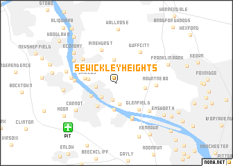 map of Sewickley Heights
