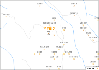 map of Sewir