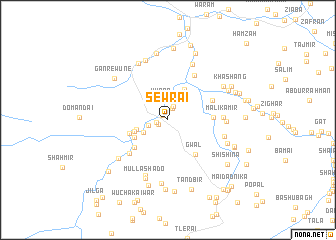 map of Sewrai