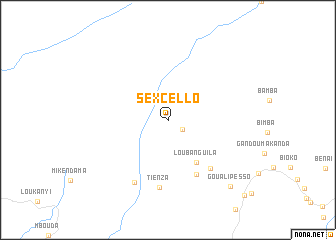 map of Sexcello