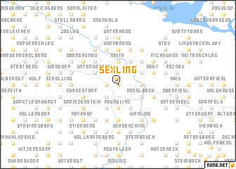 map of Sexling