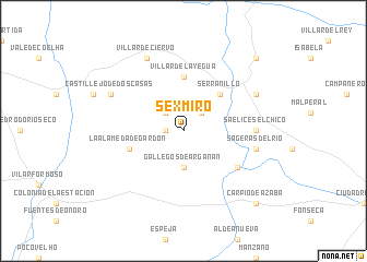 map of Sexmiro