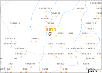 map of Seya